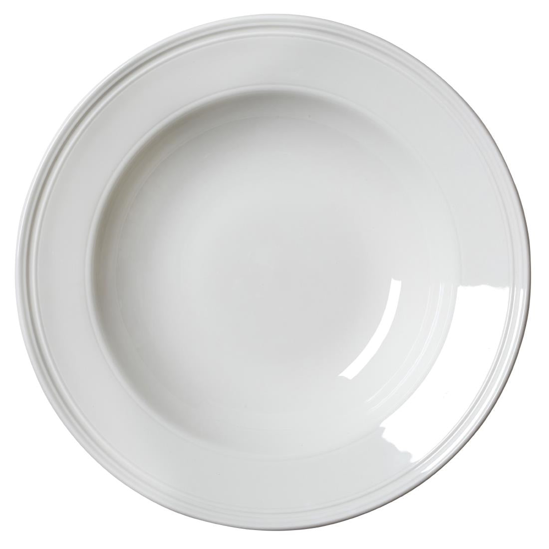 Steelite Bead Rimmed Bowls 285mm (6 Pack)