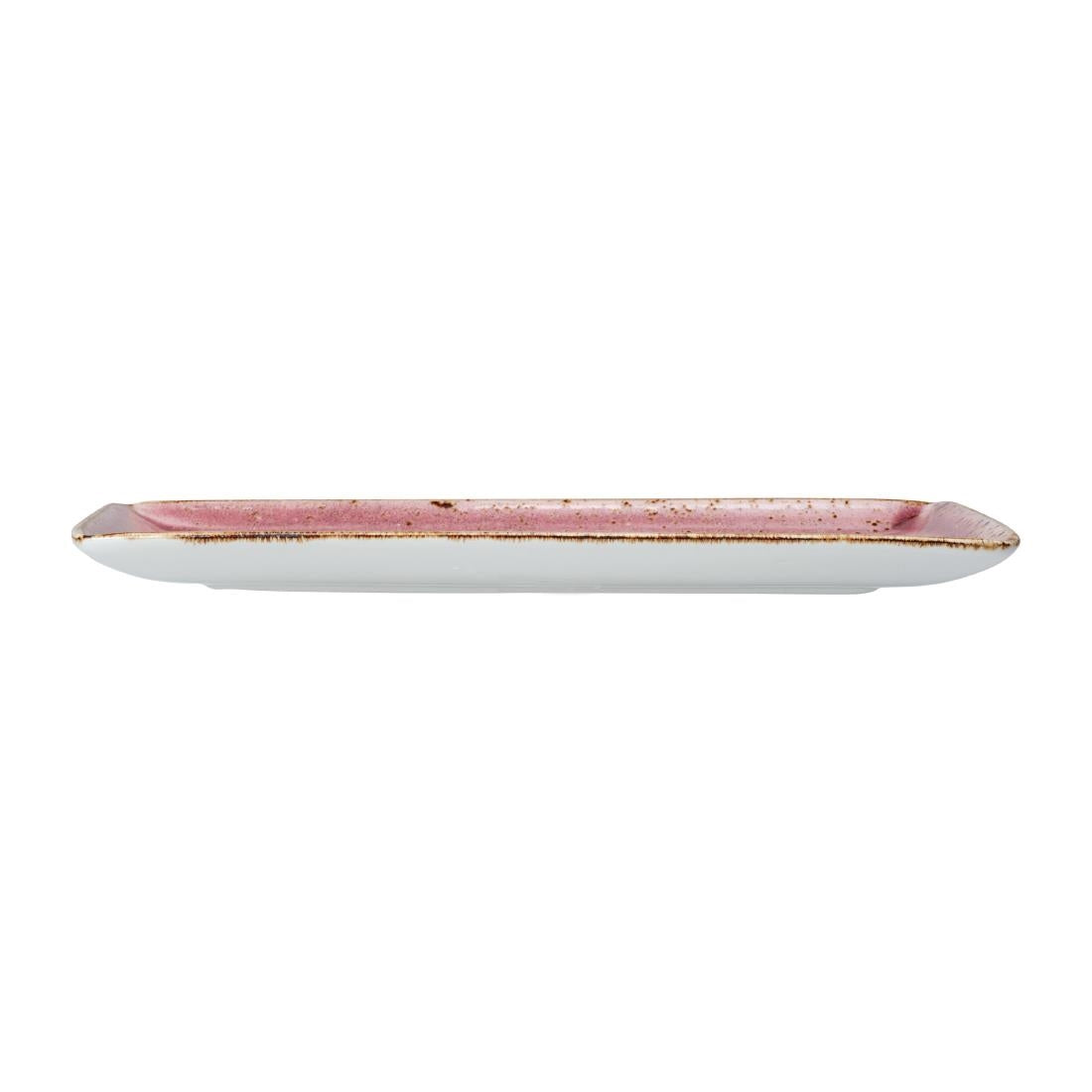 Steelite Craft Raspberry Rectangle One 270 x 168mm (6 Pack)