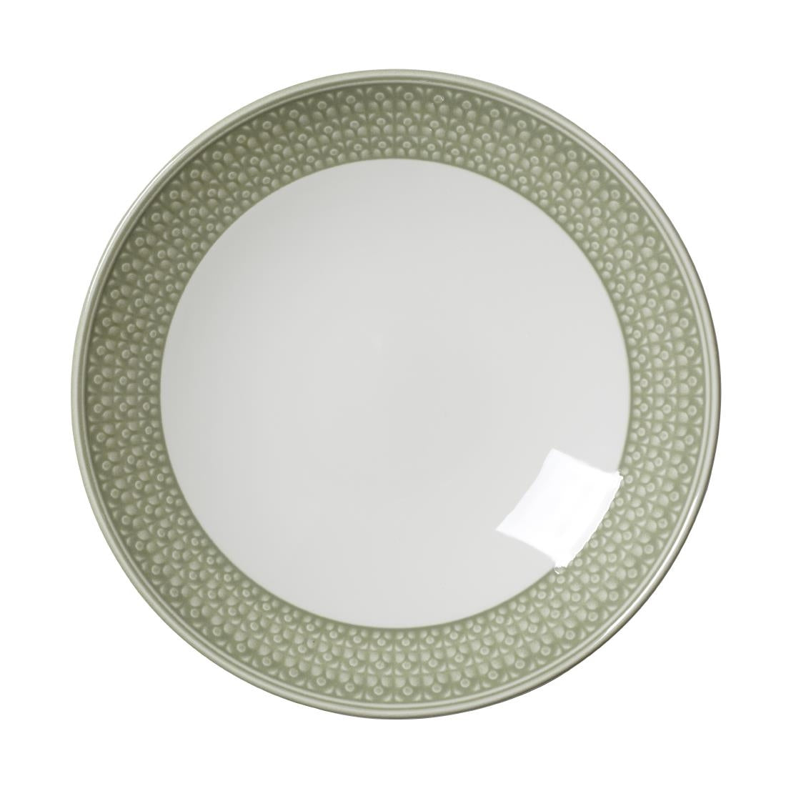 Steelite Bead Sage Coupe Bowls 252mm (12 Pack)