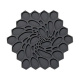 Steelite Modern Twist Trivet Graphite Hive 178mm (Box 6)(Direct)