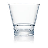 Steelite Capella Stack Clear Double Rocks 355ml (12 Pack)(Direct Pack)