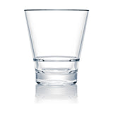 Steelite Capella Stack Clear Short Double Rocks 414ml (Box 12)(Direct)