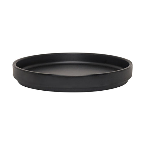 Steelite Cali Black Stack Plate 159mm Dia 22mm H (Box 6)(Direct)