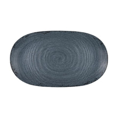Steelite Creations Pompeii Slate Platter 355.6x203.2mm (12 Pack)(Direct Pack)