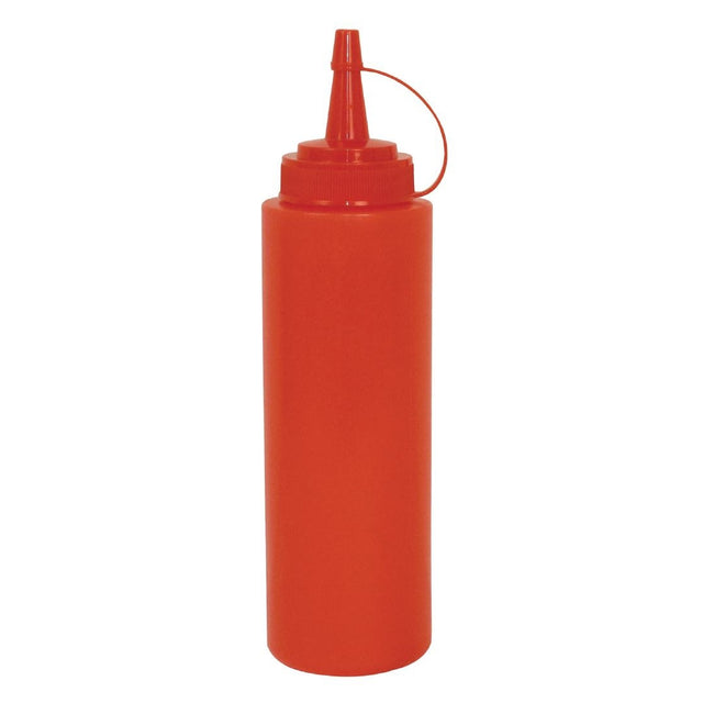 Red Squeeze Sauce Bottle