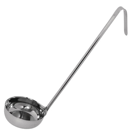 Stainless Steel Flat Bottom Ladle 