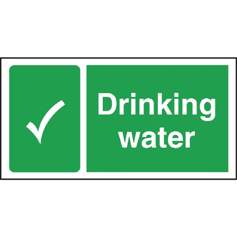 Drinking Water Sign