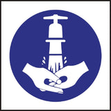 Wash Hands Symbol Sign