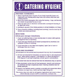 Catering Hygiene Guidelines Sign