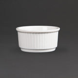 Olympia Whiteware Stacking Ramekins 85mm (12 pack)