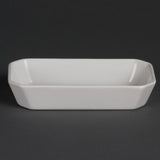 Olympia Whiteware Rectangular Hors d'Oeuvre Dishes 185mm (6 Pack)