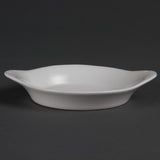 Olympia Whiteware Round Eared Dishes 156x 126mm (6 pack)