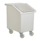 Mobile Ingredient Bin 90Ltr White