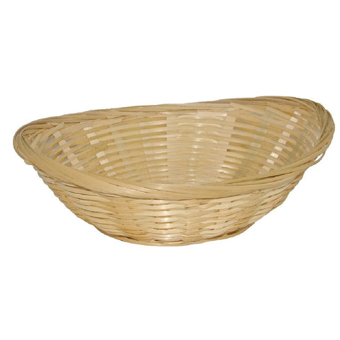 Wicker Oval Bread Basket