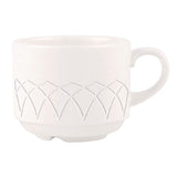 Churchill Alchemy Jardin Stacking Tea Cups 206ml (24 Pack)