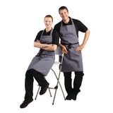 Whites Polycotton Bib Apron Charcoal