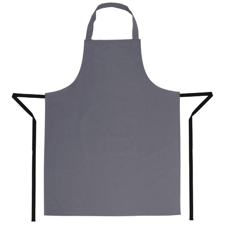 Whites Polycotton Bib Apron Charcoal