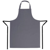 Whites Polycotton Unisex Bib Apron Charcoal