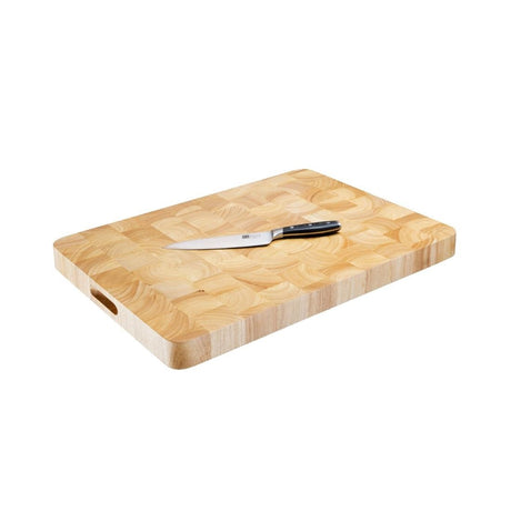 Vogue Rectangular Wooden Chopping Board Large