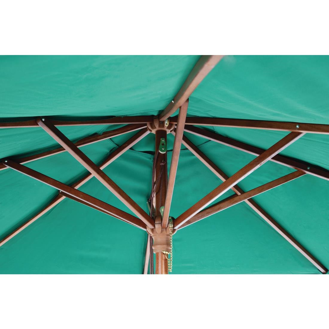 Bolero Round Parasol 2.5m Diameter Green