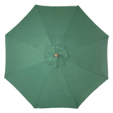 Bolero Round Parasol 2.5m Diameter Green