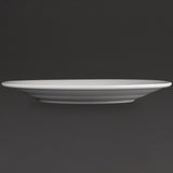 Olympia Athena Wide Rimmed Plates 228mm White (Pack of 12)