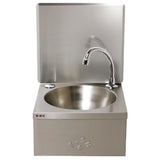 Basix Stainless Steel Knee Operated Hand Wash Basin