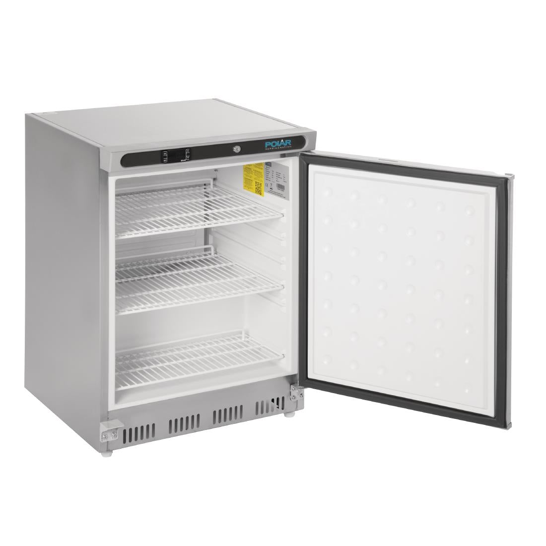 Polar C-Series Stainless Steel Under Counter Fridge 150Ltr