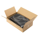 Jantex Large Extra Heavy-Duty Black Bin Bags 160Ltr (Pack of 100)