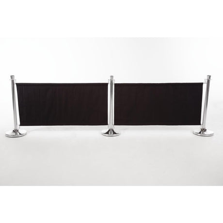 Bolero Black Canvas Barrier