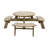 Round Picnic Table