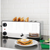 Rowlett Premier 6 Slot Toaster with 2 x Additional Elements