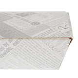 Disposable Food Tray Newsprint