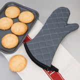 Vogue Flame Retardant Charcoal Oven Mitt 17Ins