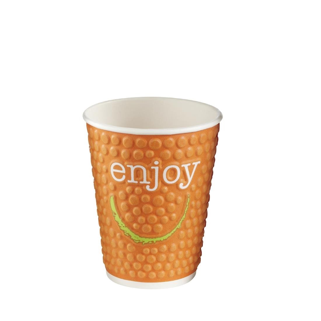 Huhtamaki Enjoy Double Wall Disposable Hot Cups 225ml / 8oz (Pack of 875)