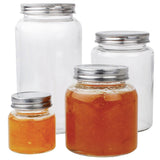 Vogue Glass Screw Top Preserving Jar 550ml (Pack of 6)