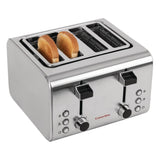 Caterlite 4 Slot Stainless Steel Toaster