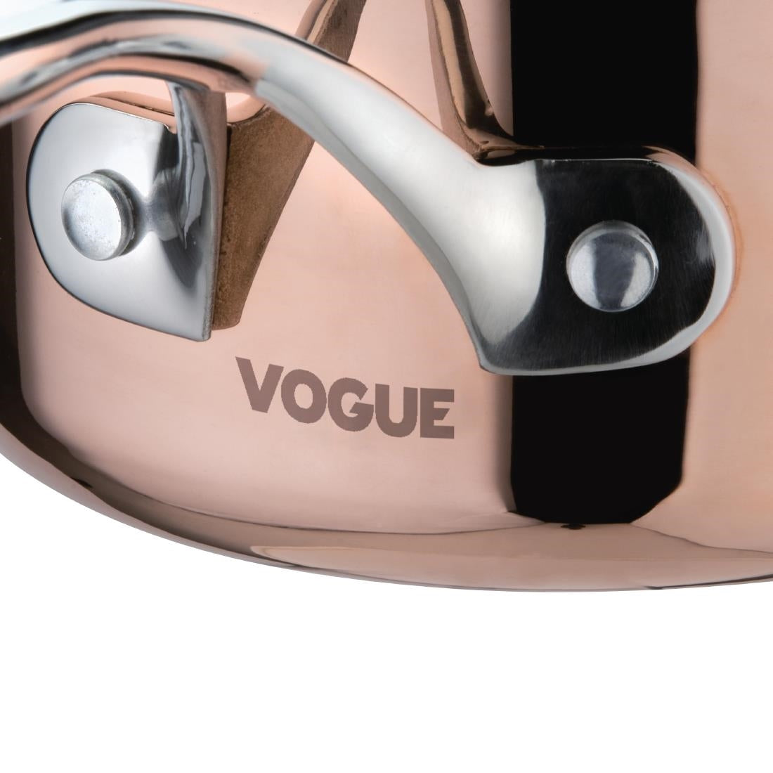 Vogue Copper Tri-Wall Saucepan 16cm