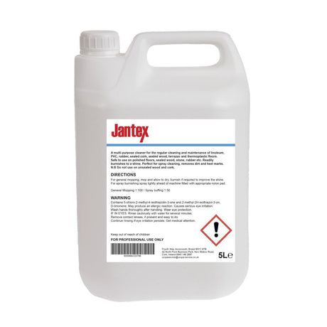 Jantex Lemon Gel Floor Cleaner Concentrate 5Ltr