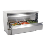 Polar Double Drawer Counter Fridge/Freezer 6xGN