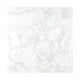 Bolero Square Marble Effect Tabletop White 600mm