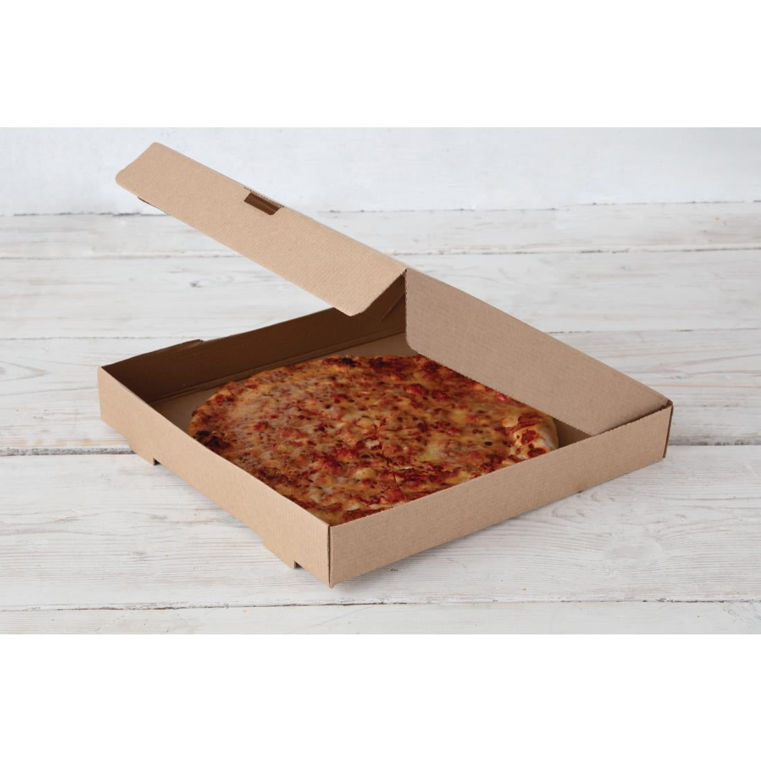 Fiesta Compostable Plain Pizza Boxes 12" (Pack of 100)