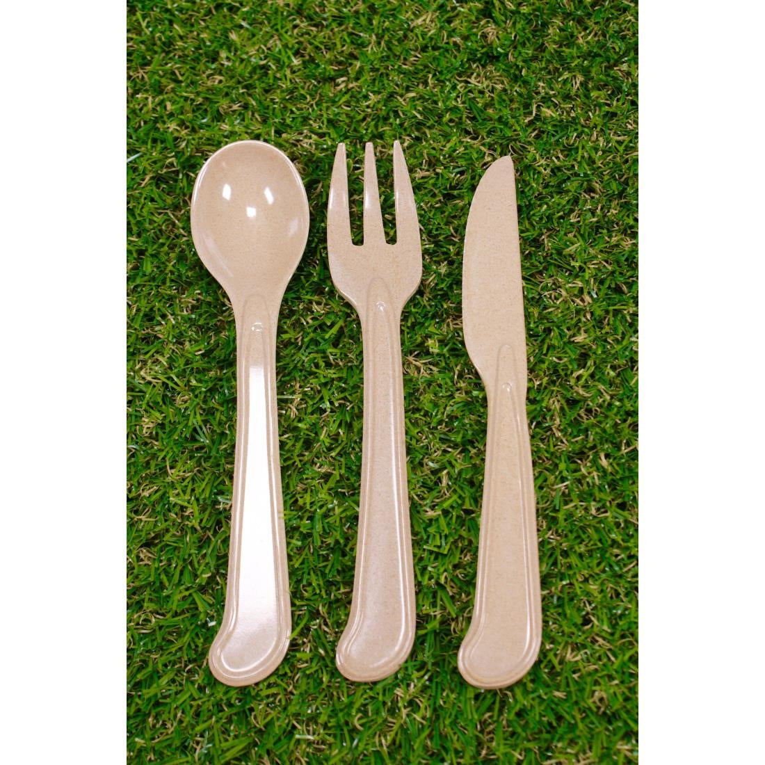 Reusable Rice Husk Cutlery Set