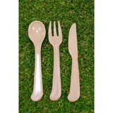 Reusable Rice Husk Cutlery Set