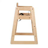 Bolero Wooden Highchair Natural Finish