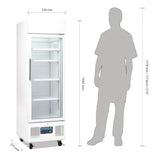 Polar Display Fridge 218Ltr