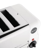 Rowlett Esprit 2 Slot Toaster White w/ 2 Additional Elements & Sandwich Cage