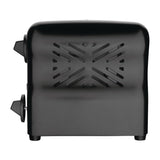 Rowlett Esprit 4 Slot Toaster Jet Black w/2x Additional Elements & Sandwich Cage