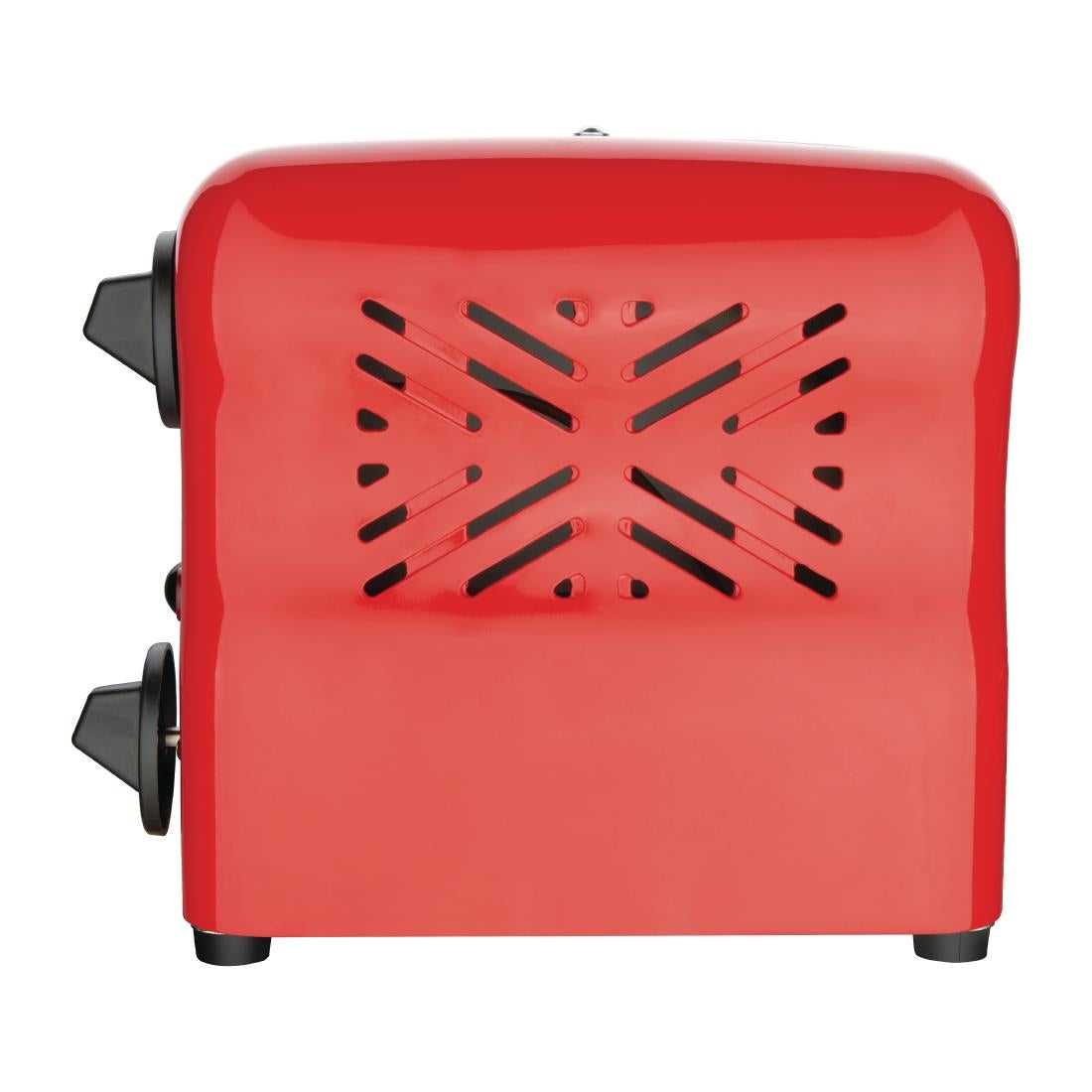 Rowlett Esprit 2 Slot Toaster Traffic Red w/2 Additional Elements & Sandwich Cage