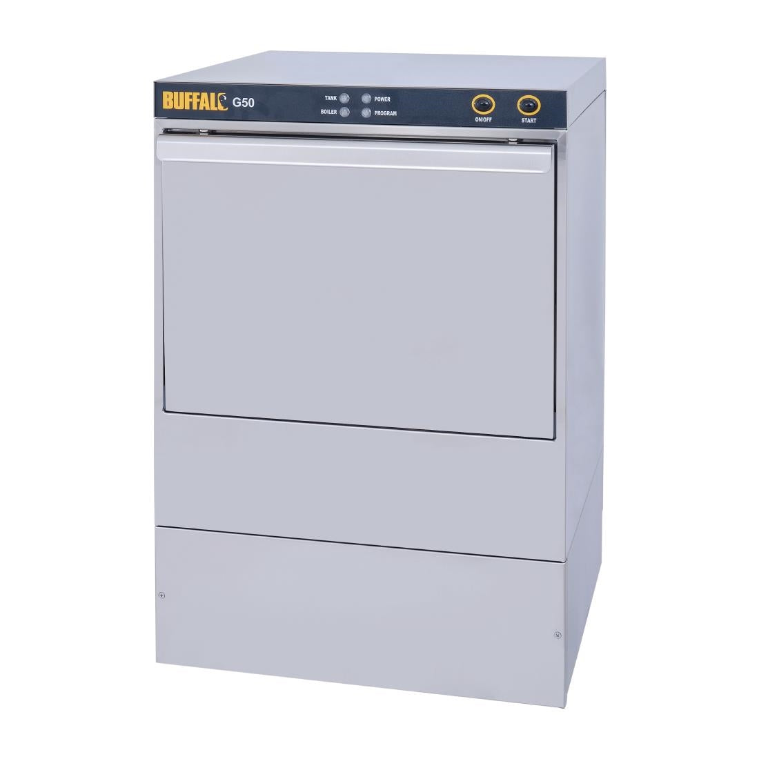 Buffalo Undercounter Glasswasher with Drain Pump 500x500mm Baskets